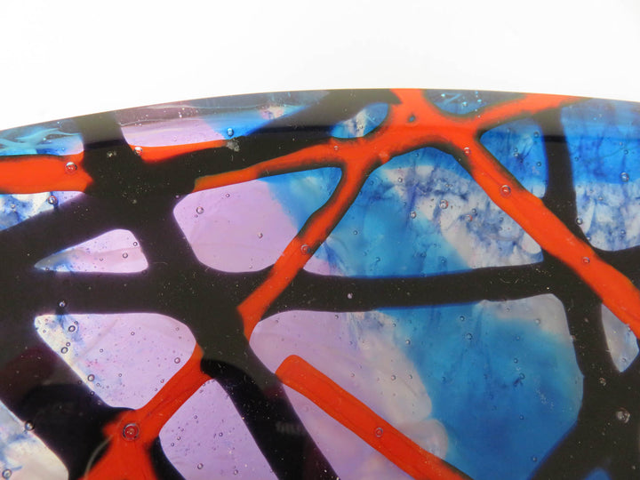 George Batho Glass Art Bowl