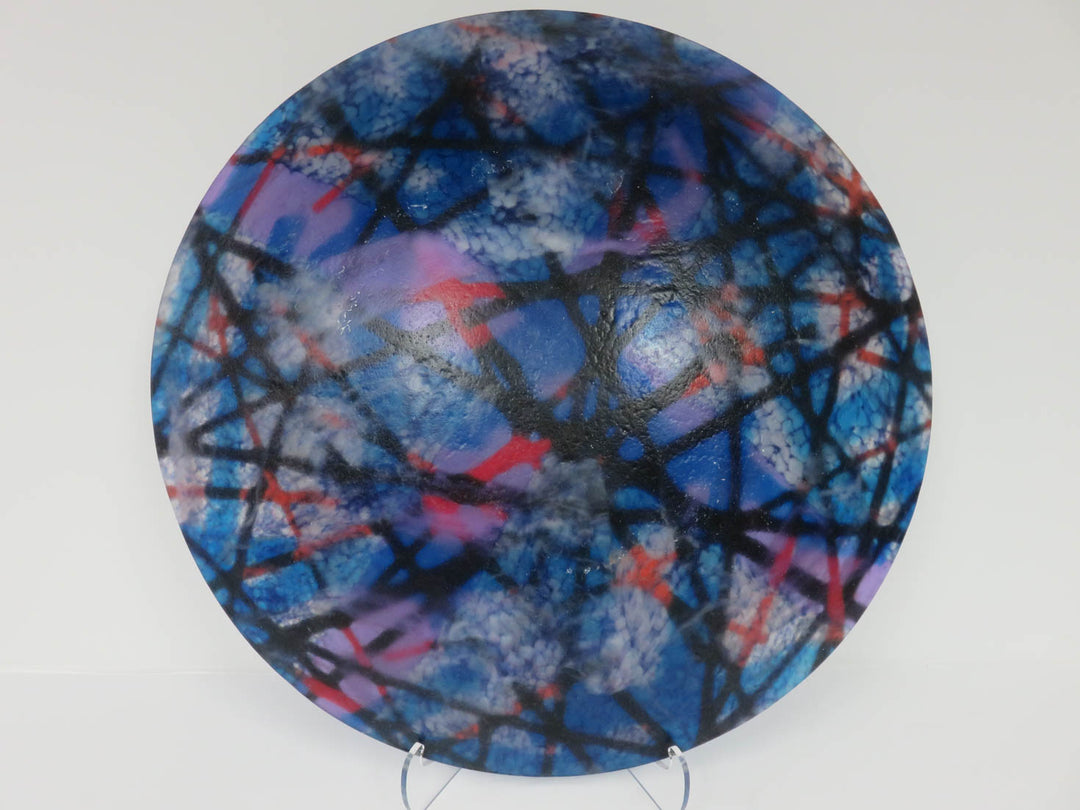 George Batho Glass Art Bowl