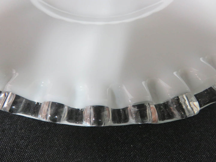 Fenton Compote with Underplate