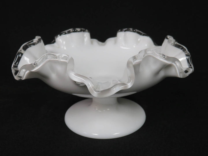 Fenton Compote with Underplate