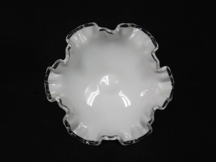 Fenton Compote with Underplate