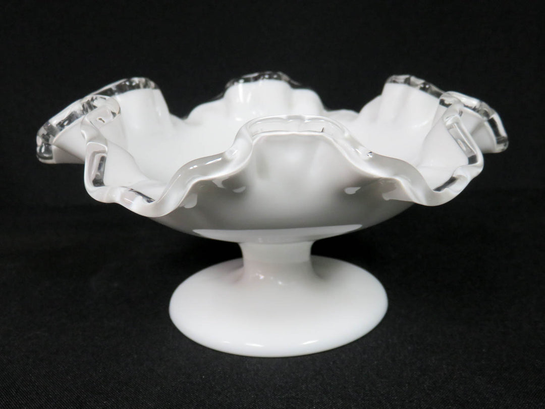 Fenton Compote with Underplate
