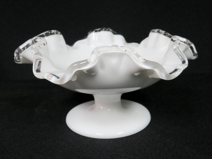 Fenton Compote with Underplate