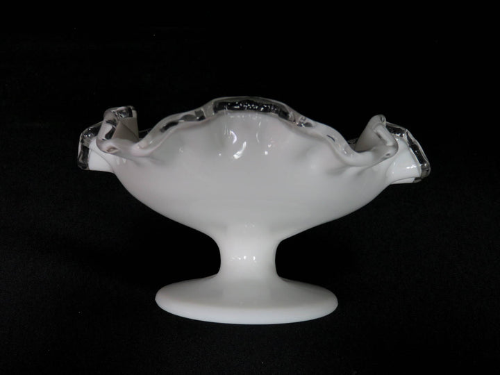 Fenton Compote with Underplate