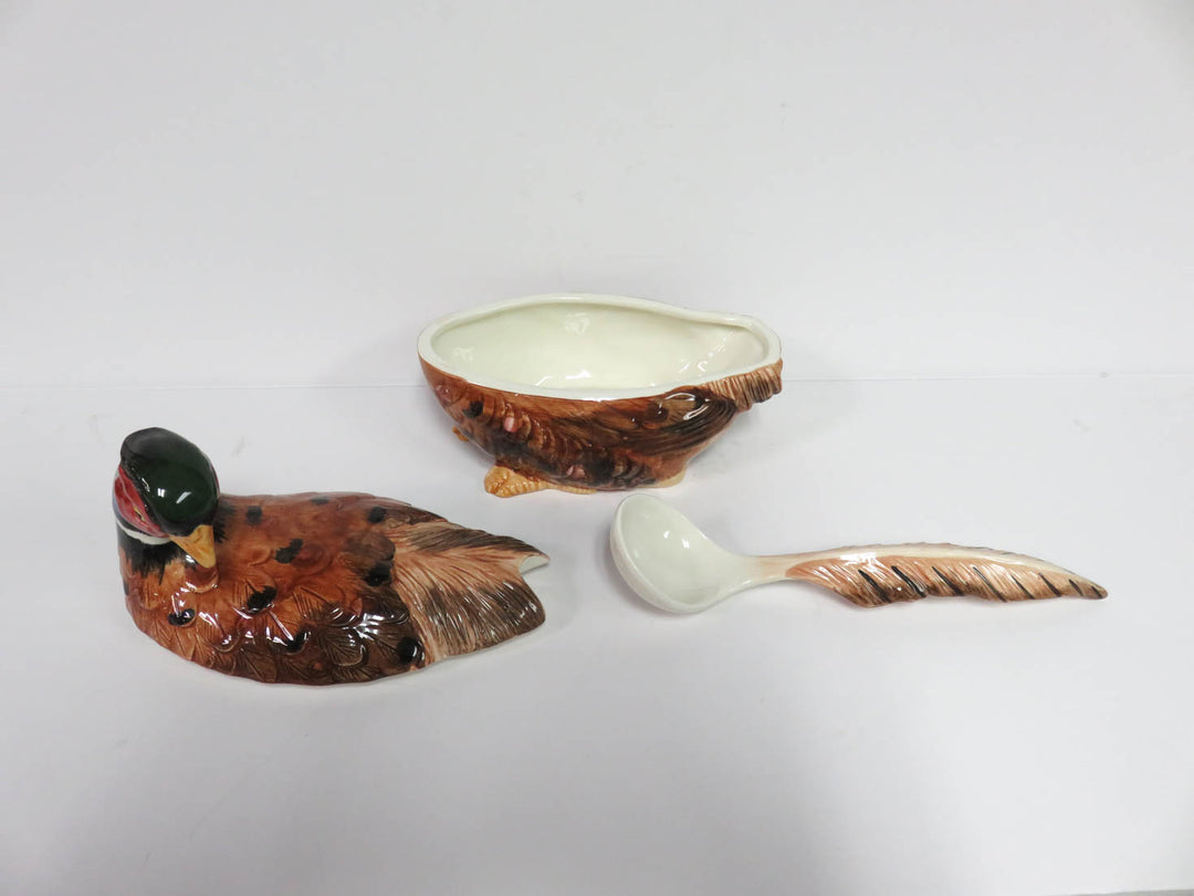 Fitz & Floyd Pheasant Gravy Boat