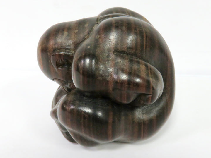 Wooden Weeping Buddha
