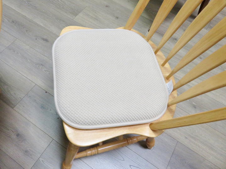 Round Maple Table with Four Chairs