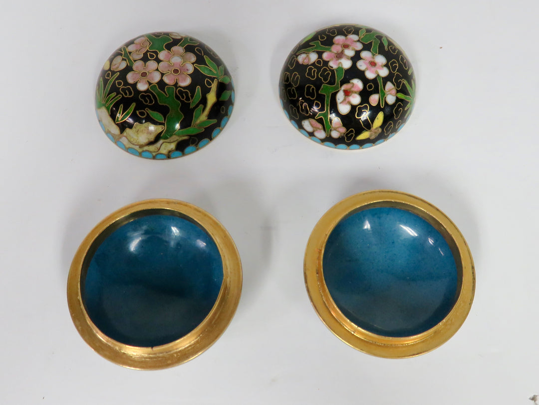 Cloisonne Trinket Boxes