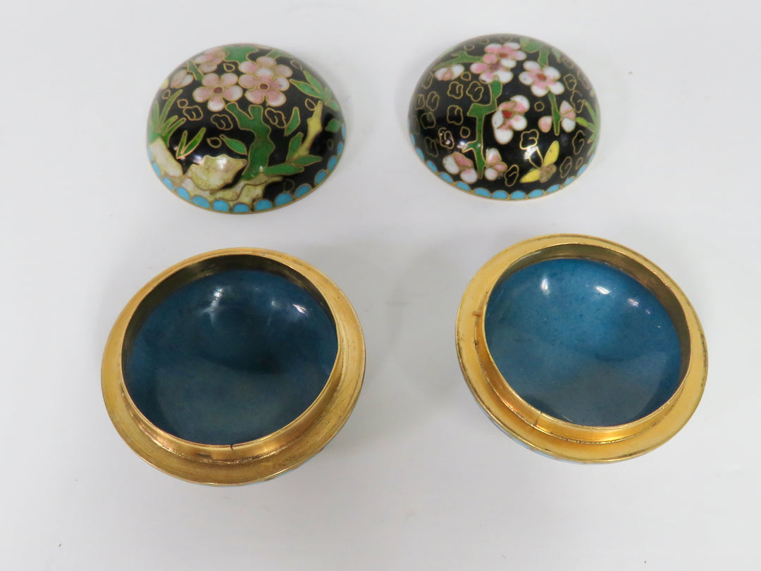 Cloisonne Trinket Boxes