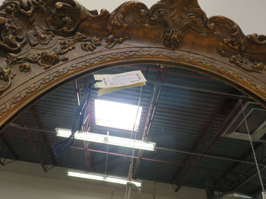 Antique Carved Gold Famed Mirror