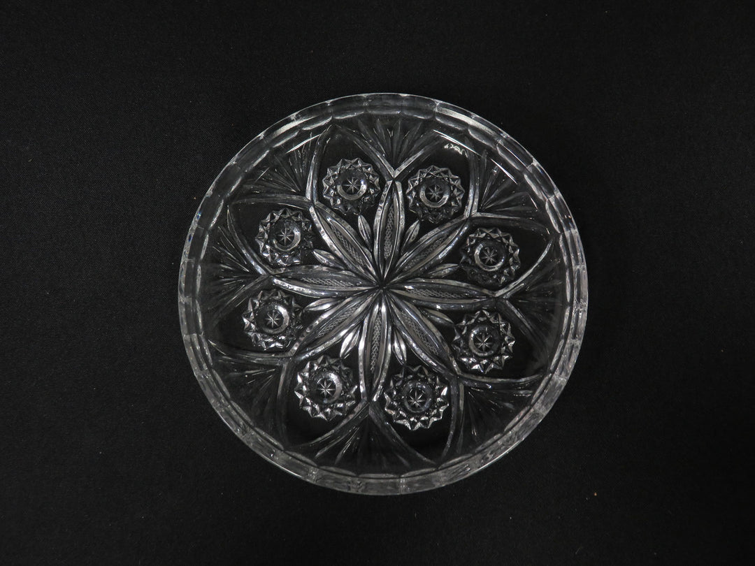 Irena Crystal Glass Appetizer Plates