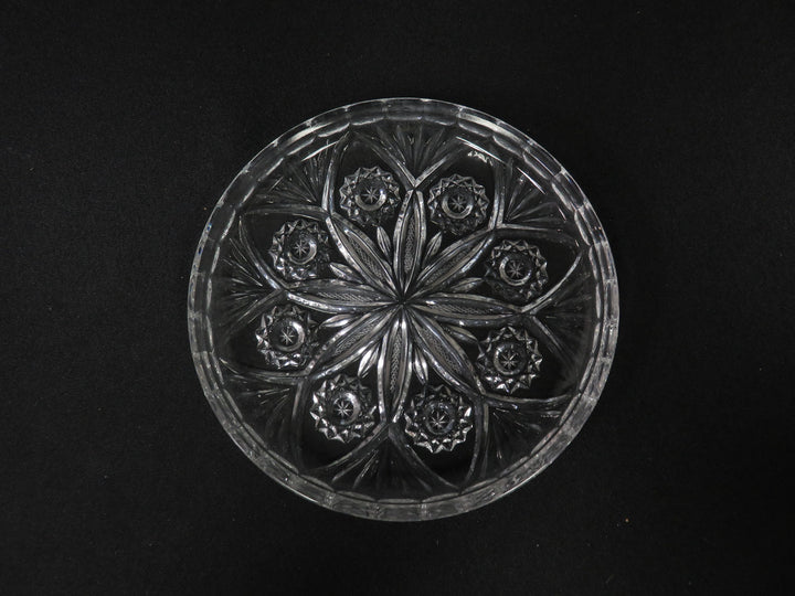Irena Crystal Glass Appetizer Plates