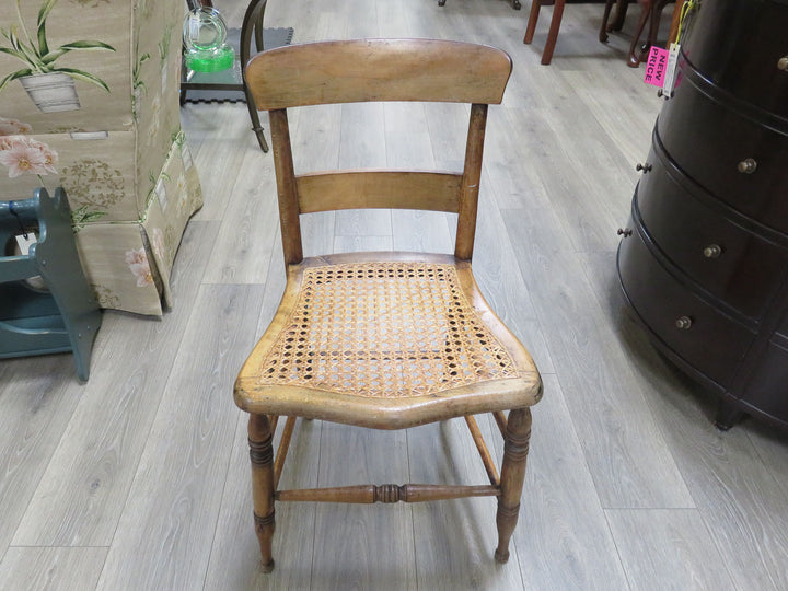 Antique Caned Side Chair