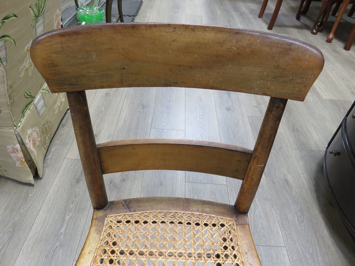 Antique Caned Side Chair