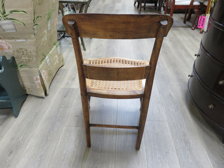 Antique Caned Side Chair