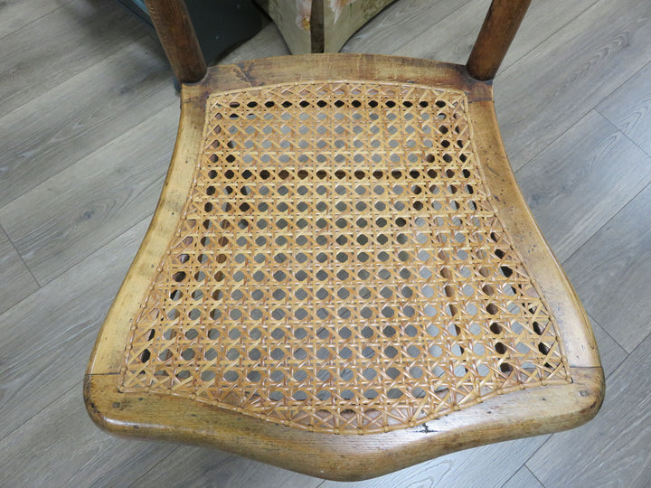 Antique Caned Side Chair