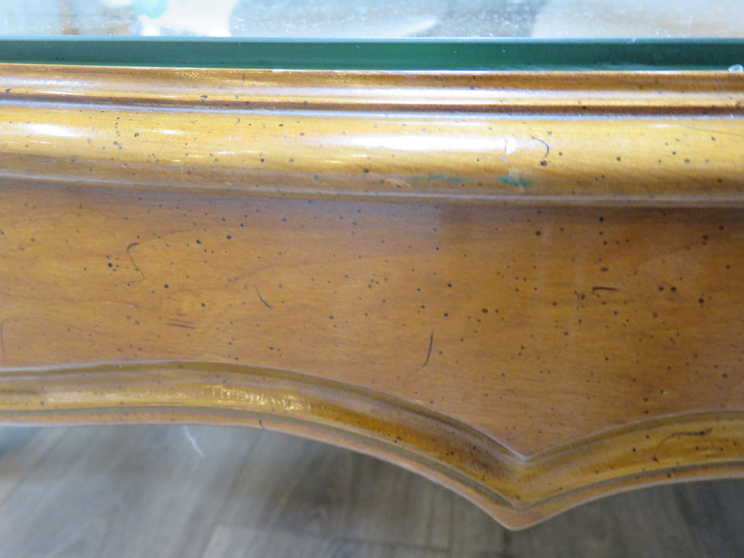 Vintage Birdseye Maple Coffee Table