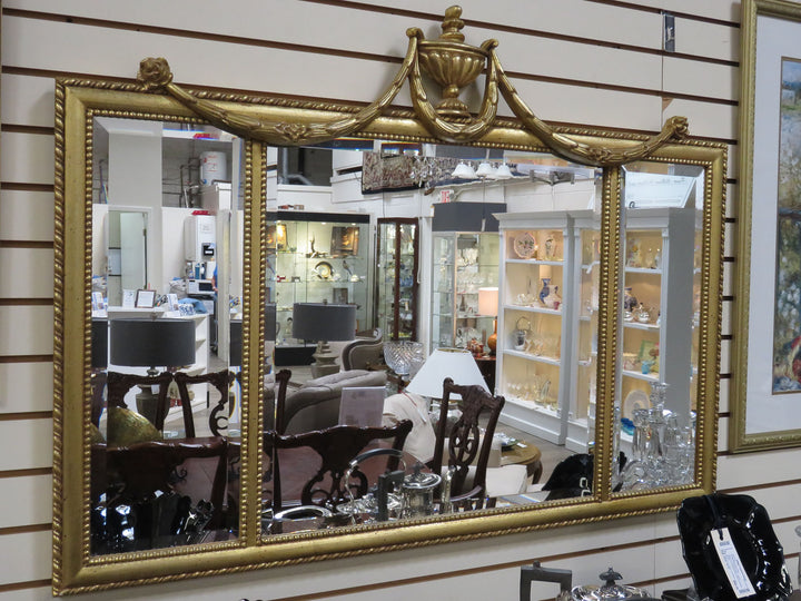 Ornate Gold Beveled Mirror