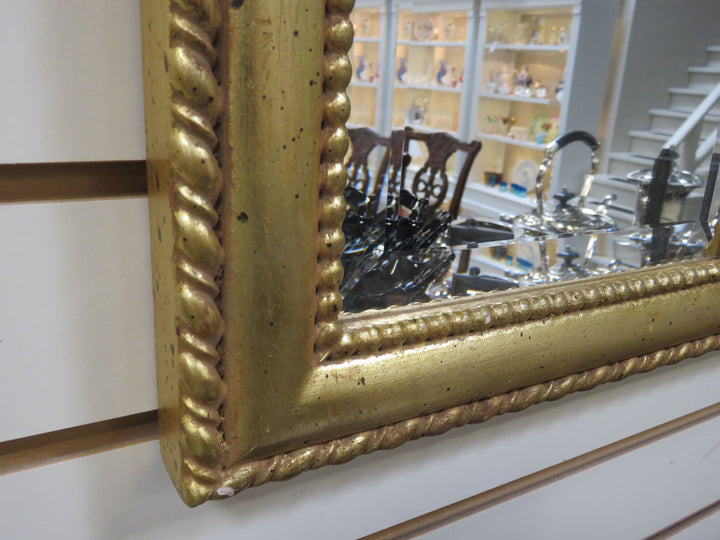 Ornate Gold Beveled Mirror