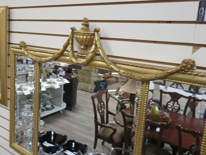 Ornate Gold Beveled Mirror