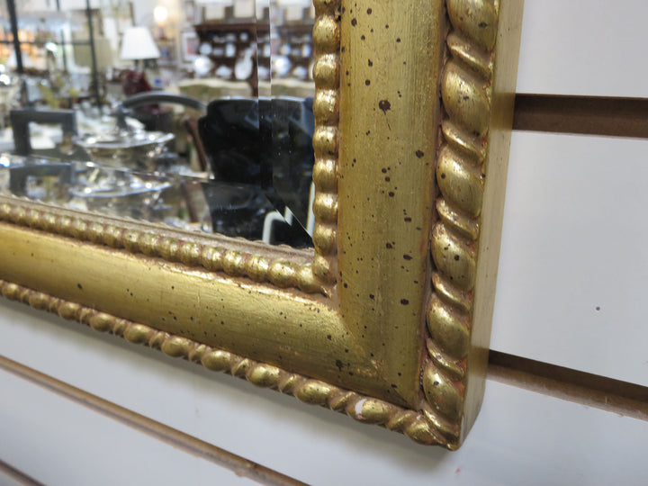 Ornate Gold Beveled Mirror