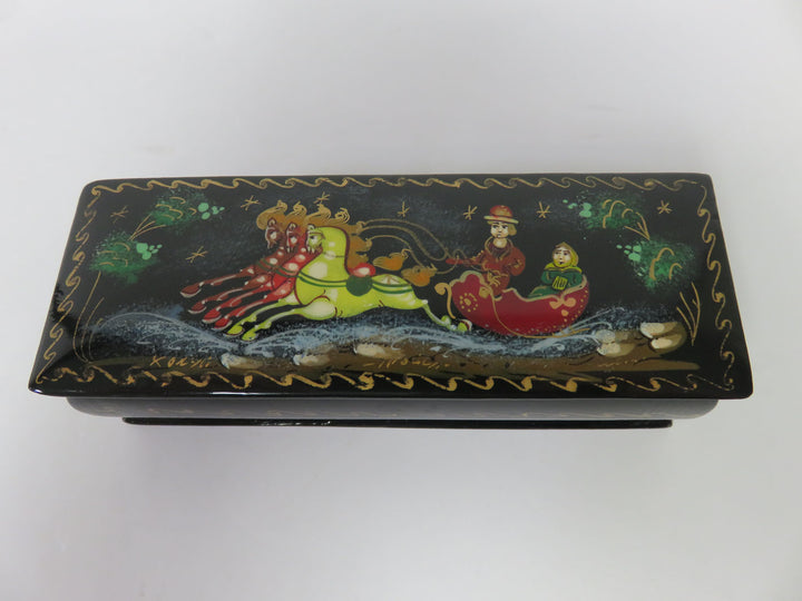 Russian Lacquer Trinket Box