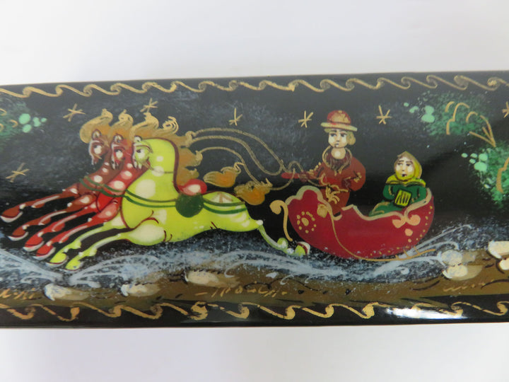 Russian Lacquer Trinket Box