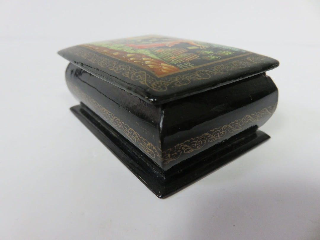 Russian Lacquer Trinket Box