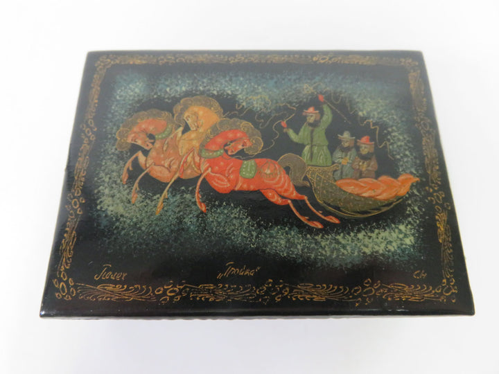 Russian Lacquer Trinket Box