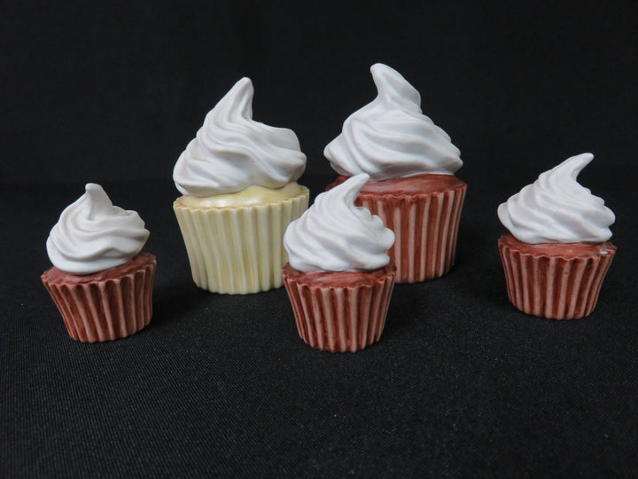 Decorative Cupcake Figurines