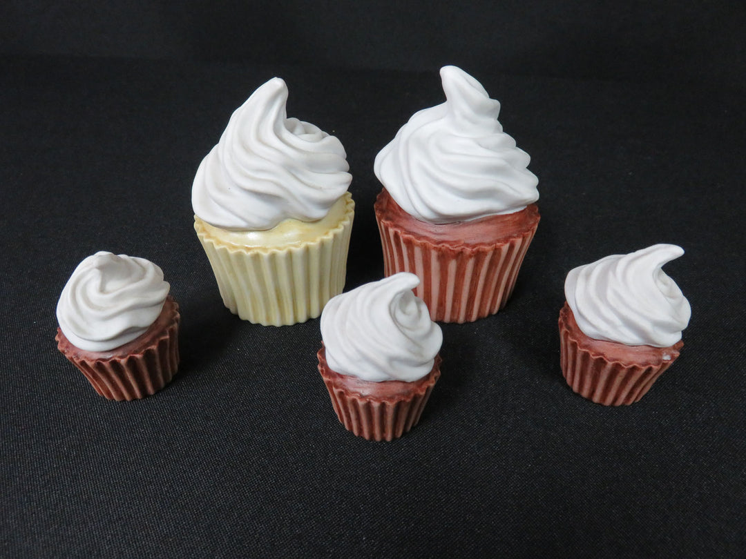 Decorative Cupcake Figurines