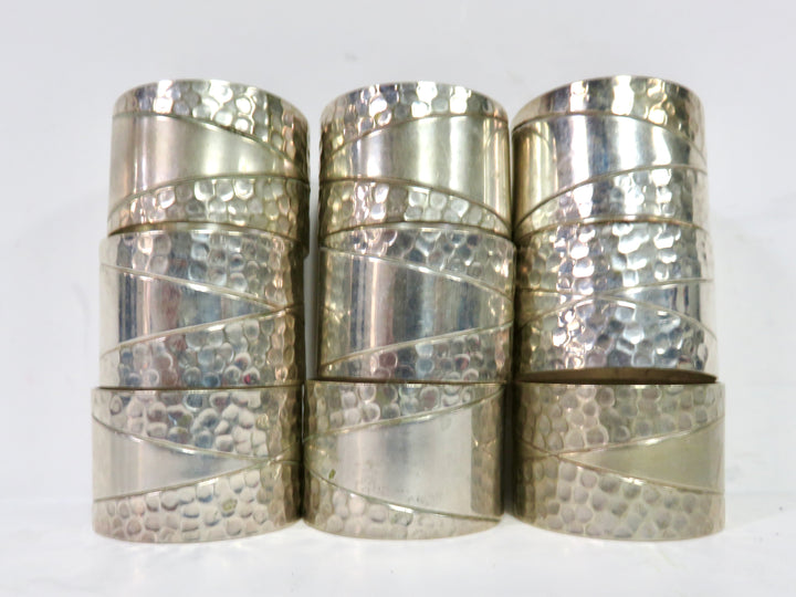 Vintage Mexican "Alpaca" Napkin Rings