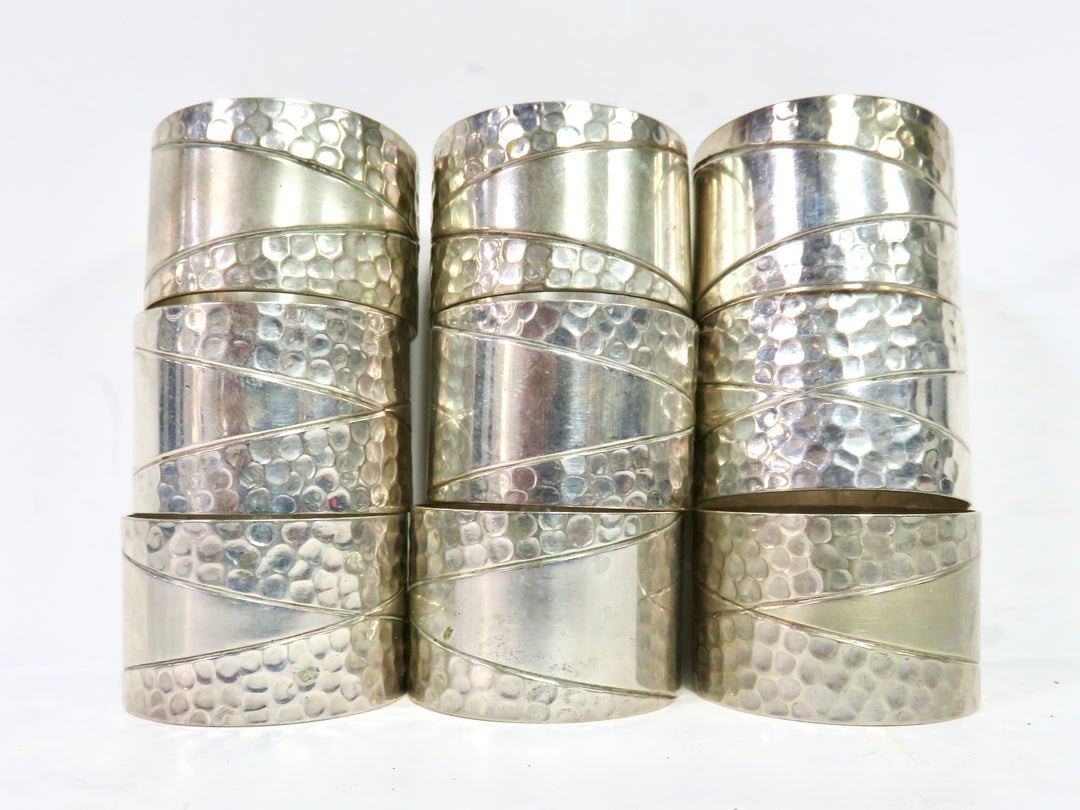 Vintage Mexican "Alpaca" Napkin Rings