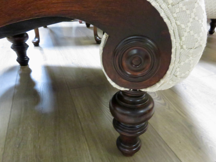 Drexel Heritage Chair & Ottoman