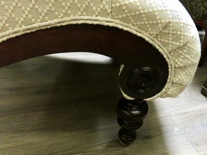 Drexel Heritage Chair & Ottoman