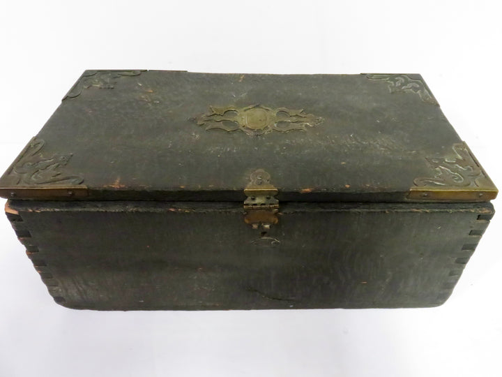 Vintage Chess Set & Storage Box