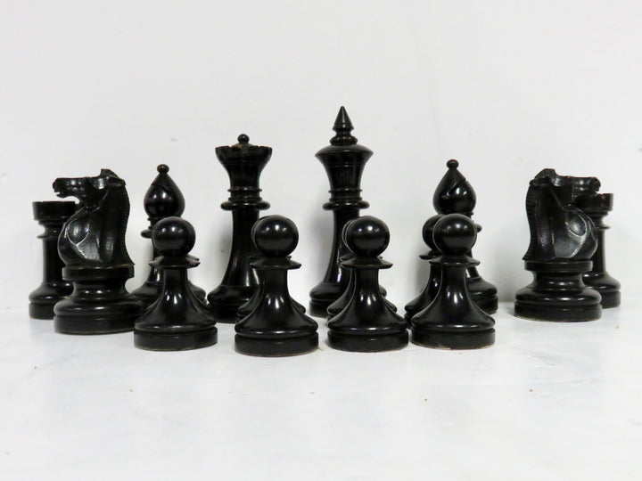 Vintage Chess Set & Storage Box