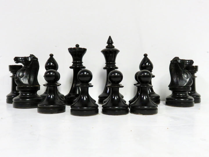 Vintage Chess Set & Storage Box