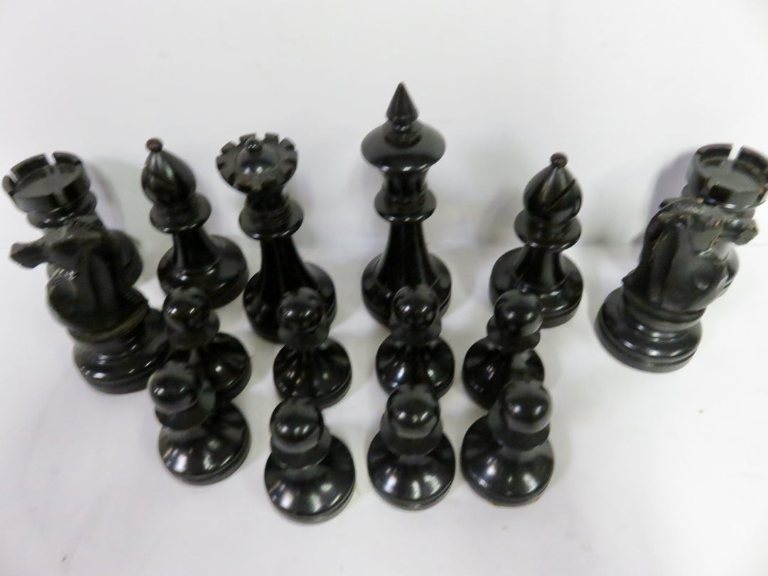 Vintage Chess Set & Storage Box