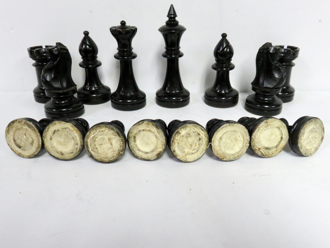 Vintage Chess Set & Storage Box
