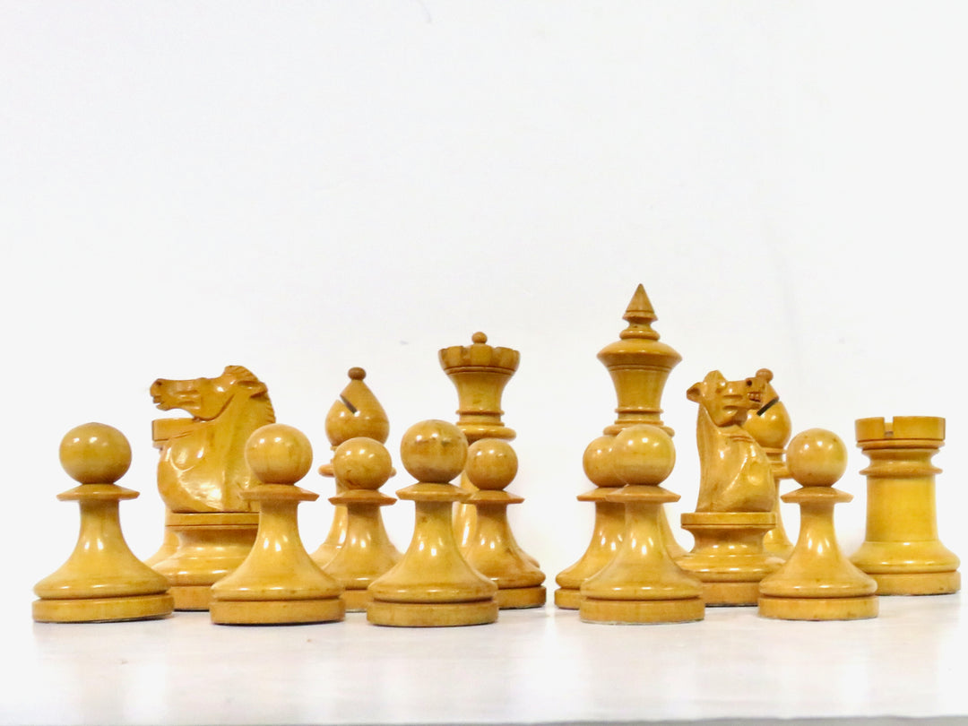 Vintage Chess Set & Storage Box