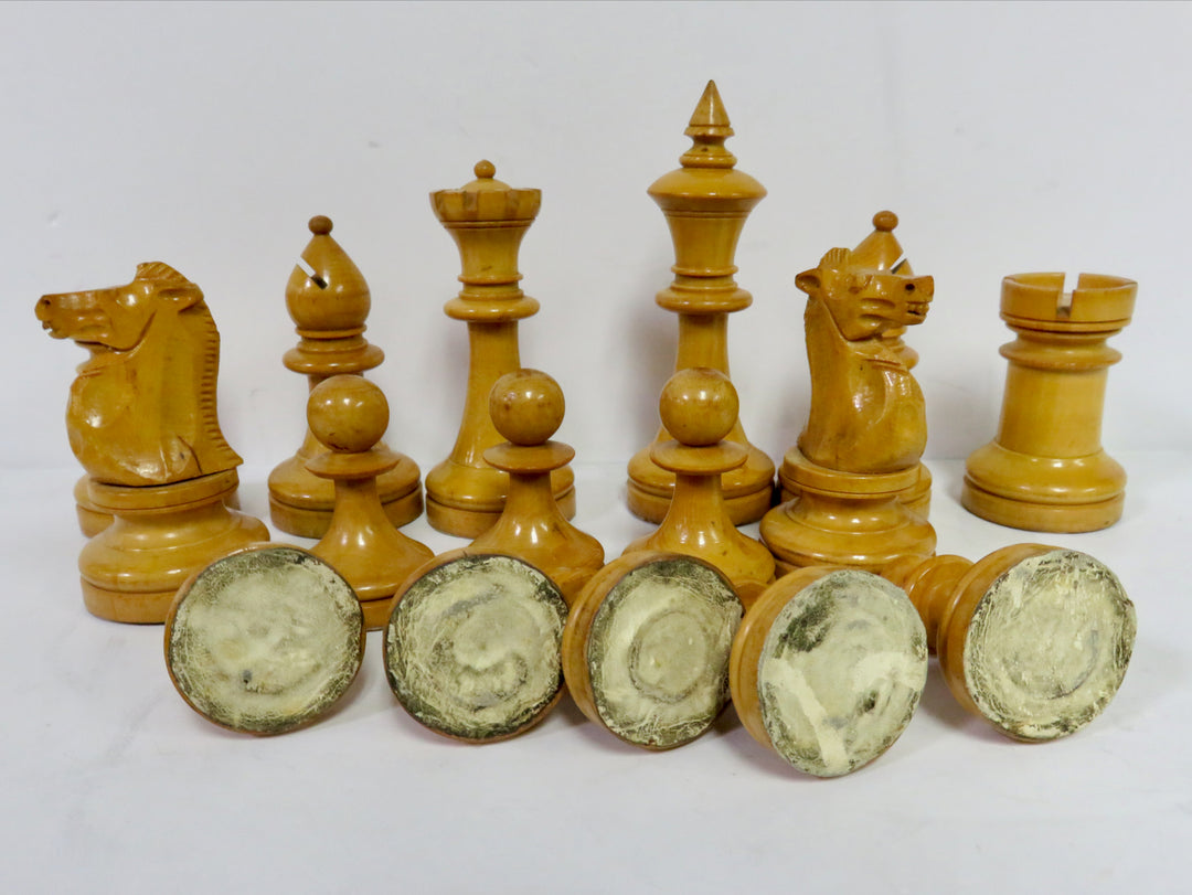 Vintage Chess Set & Storage Box
