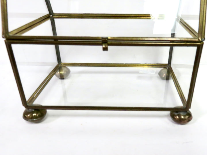 Glass and Brass Display Box