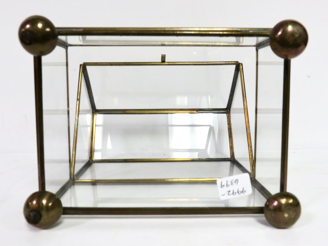 Glass and Brass Display Box