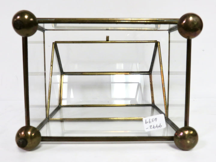 Glass and Brass Display Box