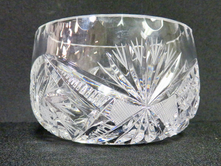 Vintage Cut Crystal Bowl
