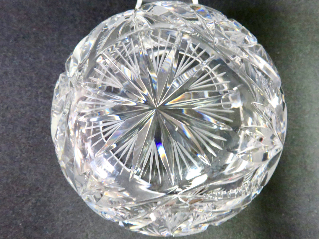 Vintage Cut Crystal Bowl
