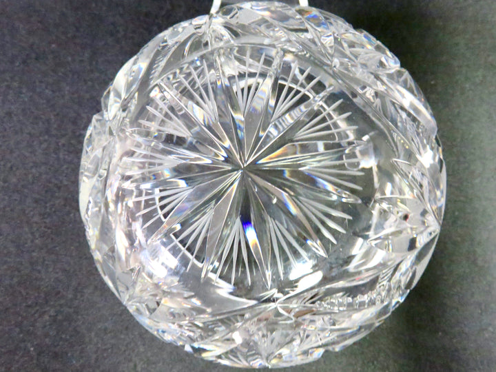 Vintage Cut Crystal Bowl