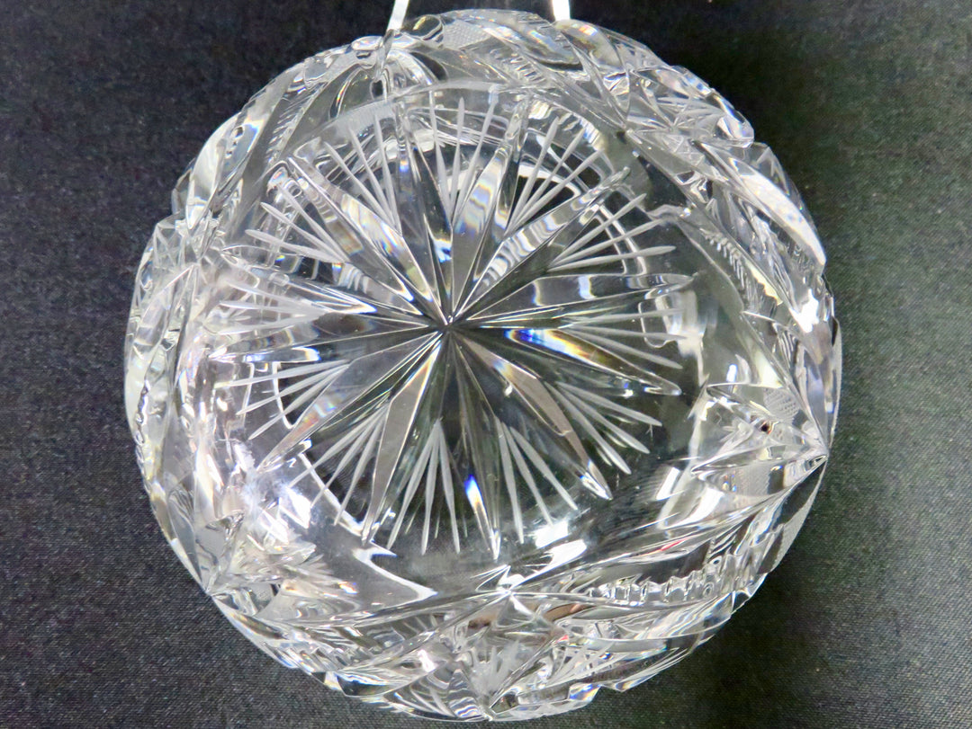 Vintage Cut Crystal Bowl