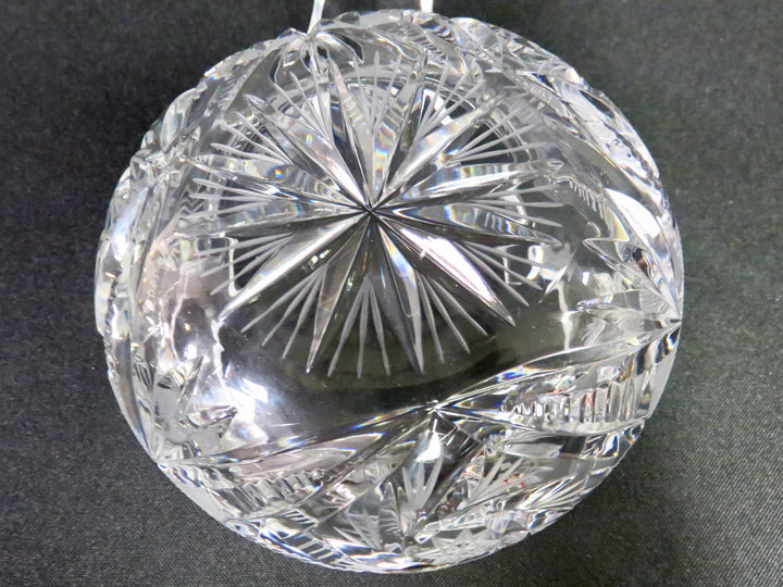 Vintage Cut Crystal Bowl